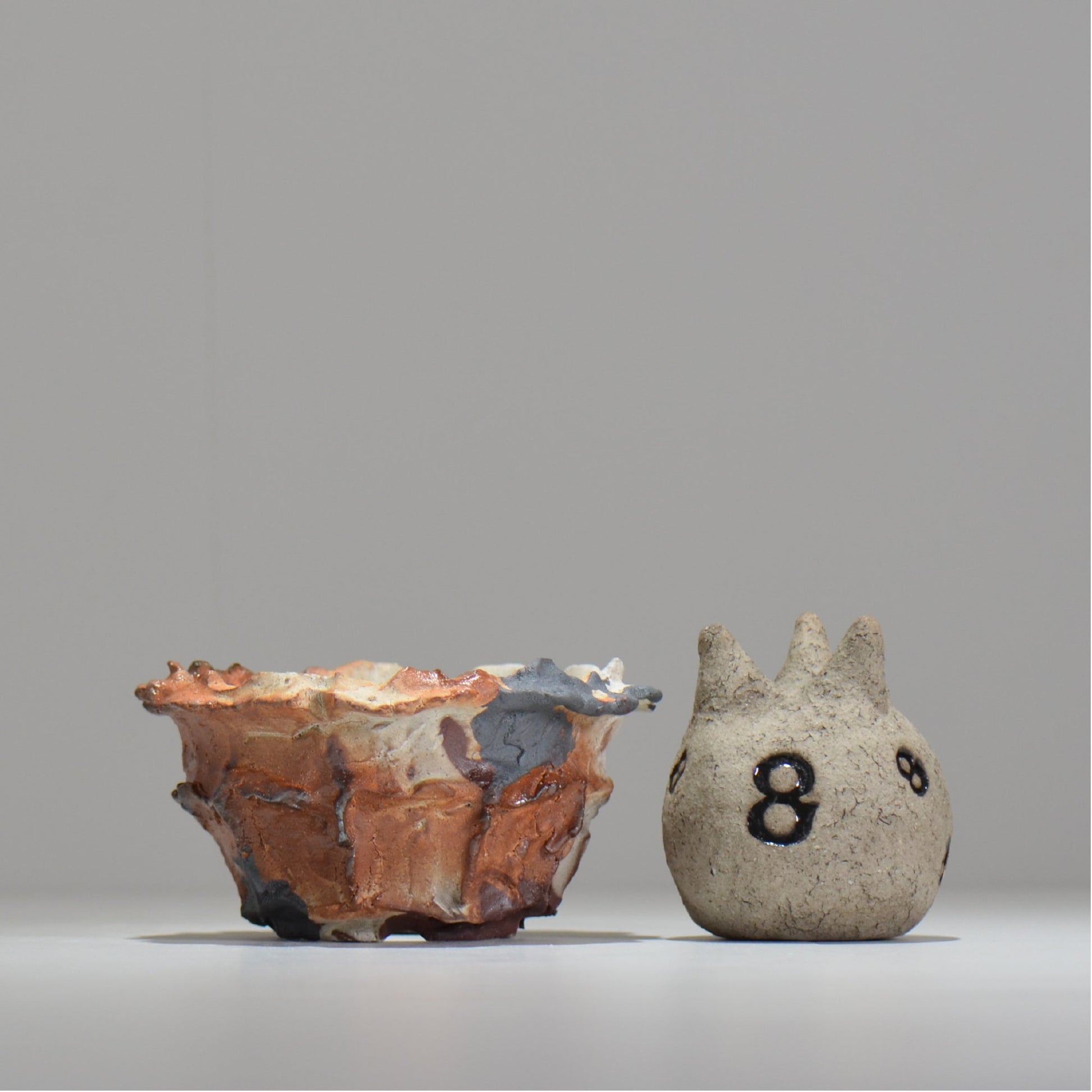 木村 貴史 / YAKISHIME / kt_ys07_s /  約 φ10.5cm /  植木鉢