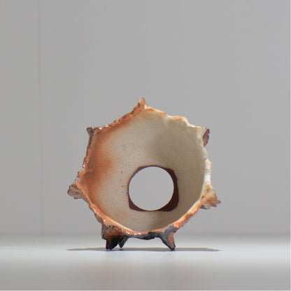 木村 貴史 / YAKISHIME / kt_ys15_s /  約 φ10.5cm /  植木鉢