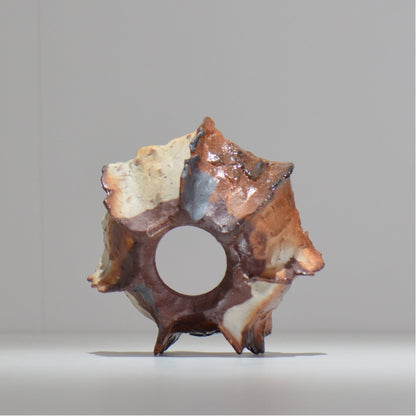 木村 貴史 / YAKISHIME / kt_ys15_s /  約 φ10.5cm /  植木鉢