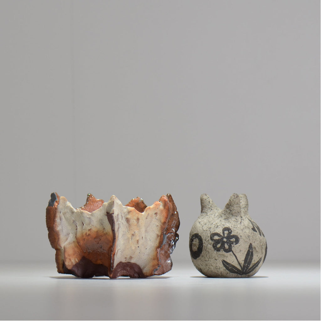 木村 貴史 / YAKISHIME / kt_ys15_s /  約 φ10.5cm /  植木鉢