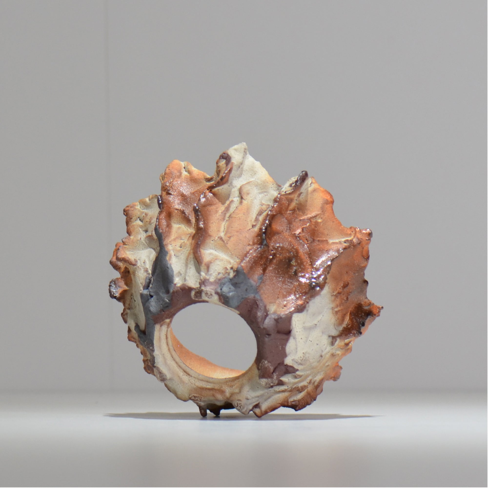 木村 貴史 / YAKISHIME / kt_ys16_s /  約 φ13cm /  植木鉢