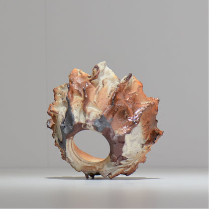 木村 貴史 / YAKISHIME / kt_ys16_s /  約 φ13cm /  植木鉢