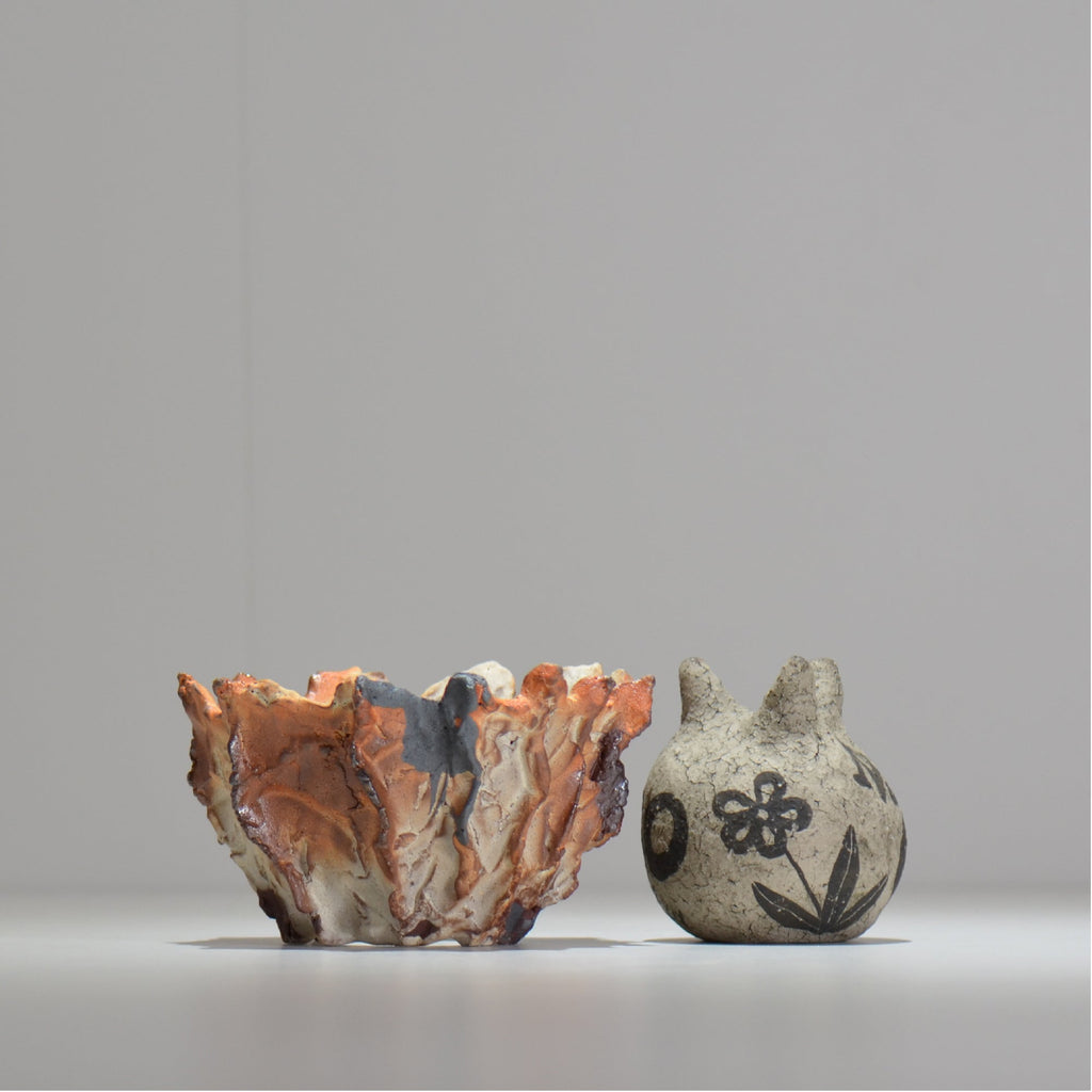 木村 貴史 / YAKISHIME / kt_ys16_s /  約 φ13cm /  植木鉢