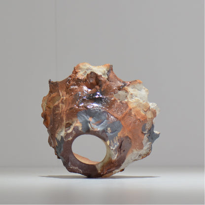 木村 貴史 / YAKISHIME / kt_ys17_s /  約 φ11cm /  植木鉢