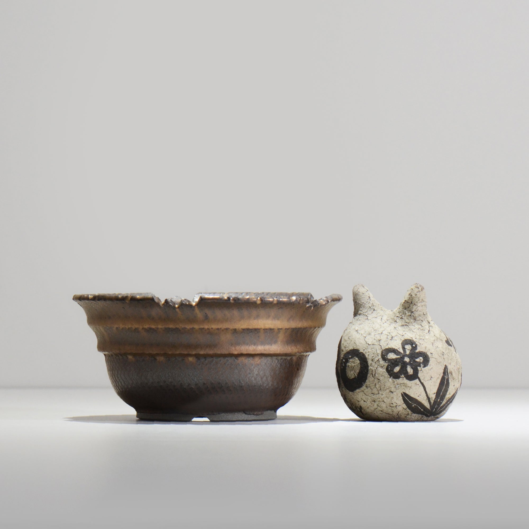 仲田唯希人 / LIZARD07_18 / 約φ16.3cm  / 植木鉢