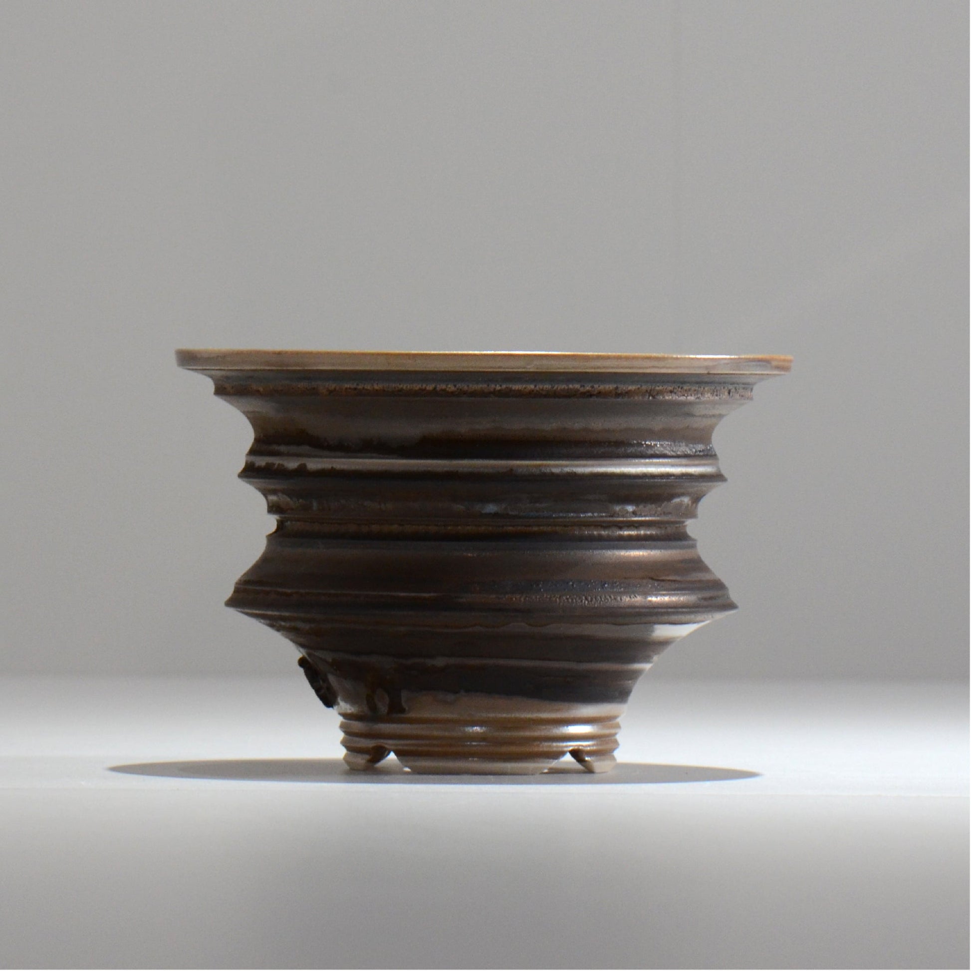 陶房Kibi / マルチエッジS001_03 / M / 約 φ14.3cm / 植木鉢