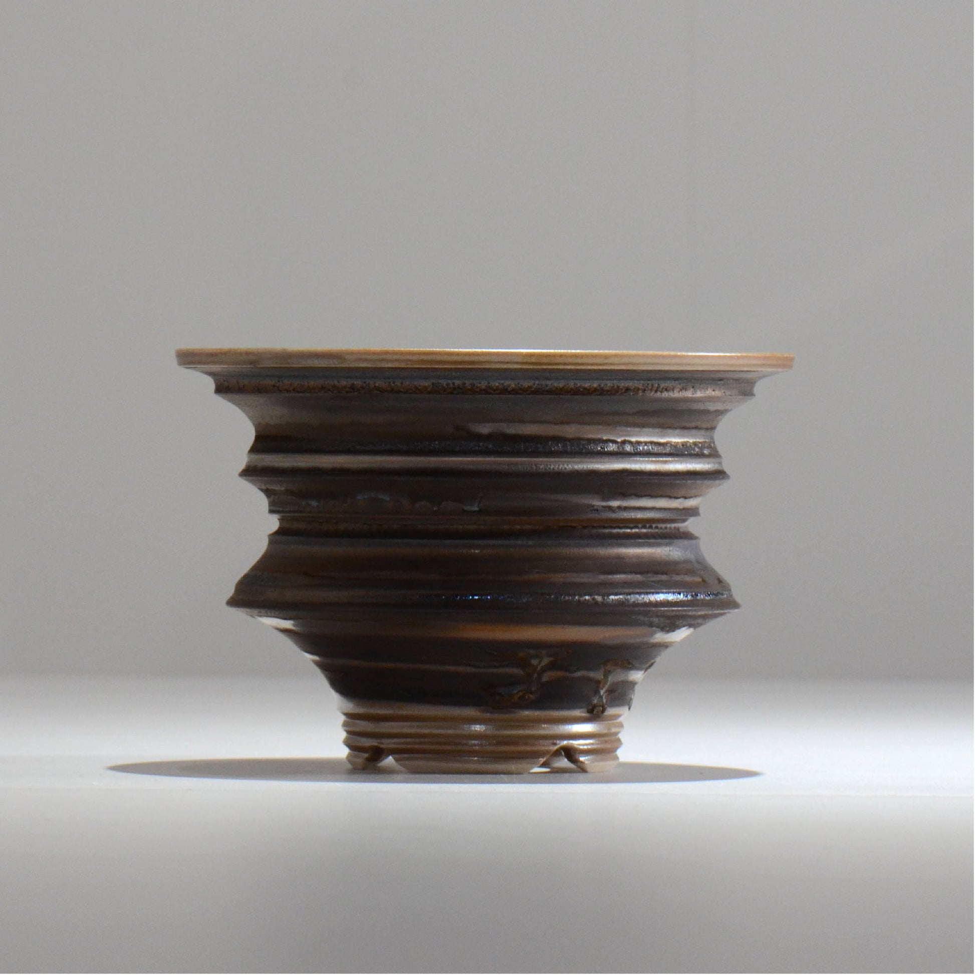 陶房Kibi / マルチエッジS001_03 / M / 約 φ14.3cm / 植木鉢