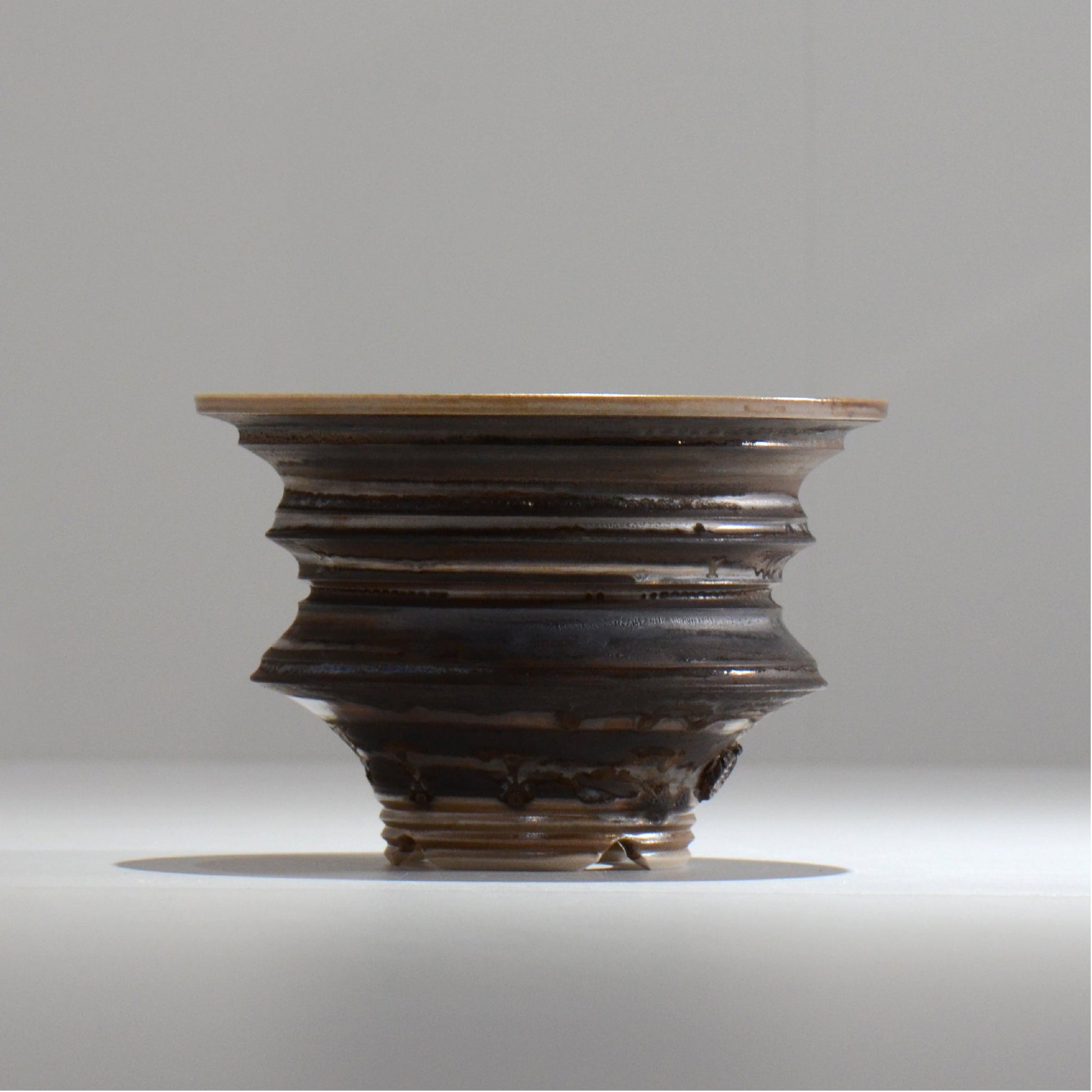 陶房Kibi / マルチエッジS001_03 / M / 約 φ14.3cm / 植木鉢