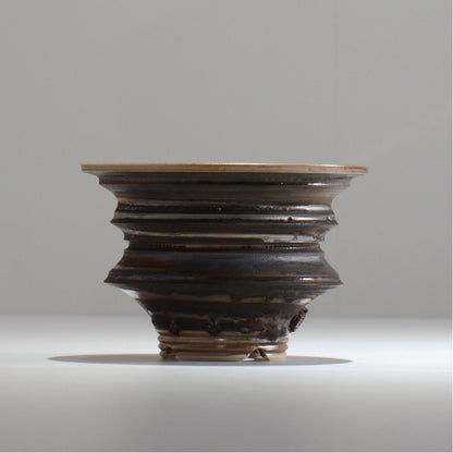 陶房Kibi / マルチエッジS001_03 / M / 約 φ14.3cm / 植木鉢