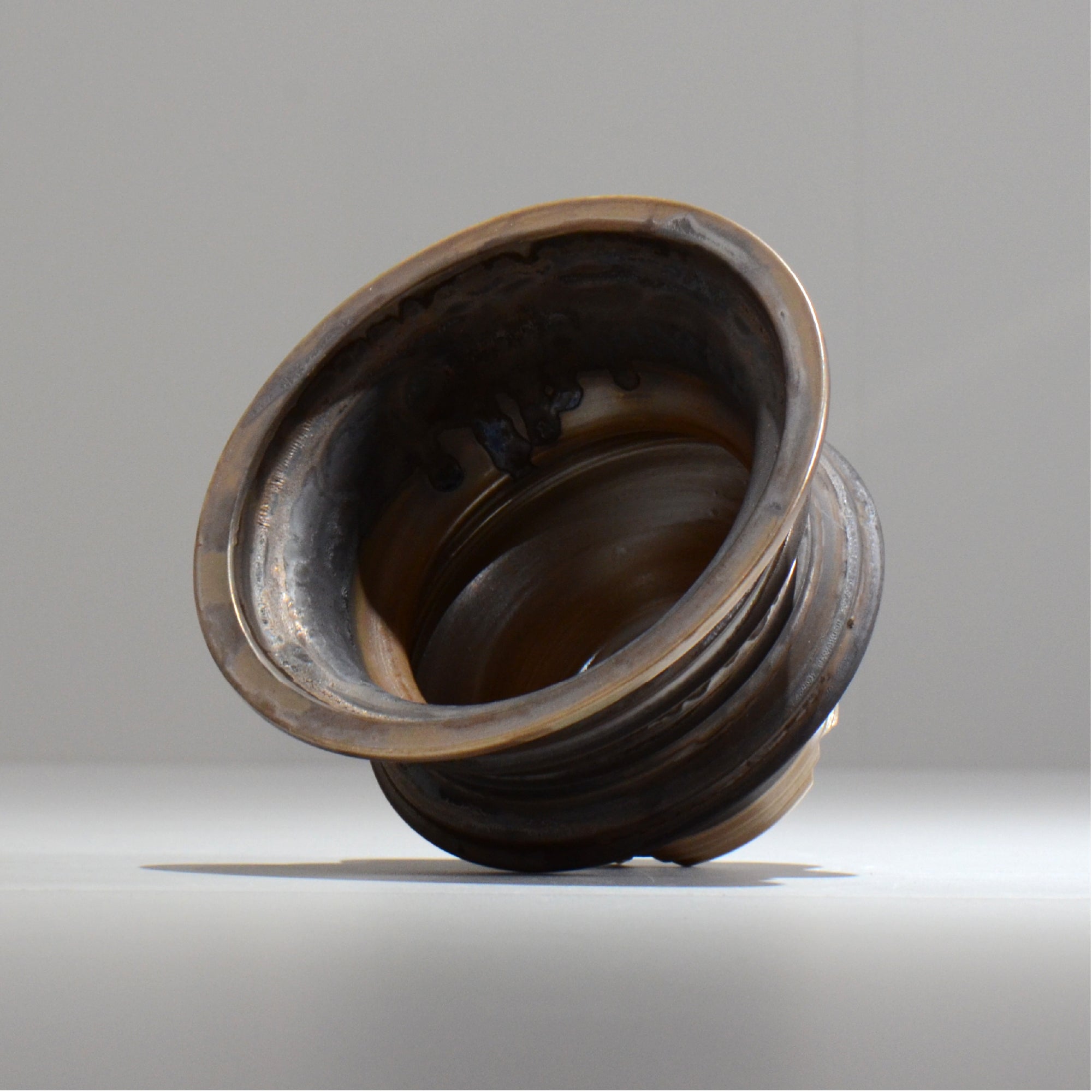 陶房Kibi / マルチエッジS001_07 / M / 約 φ14.2cm / 植木鉢