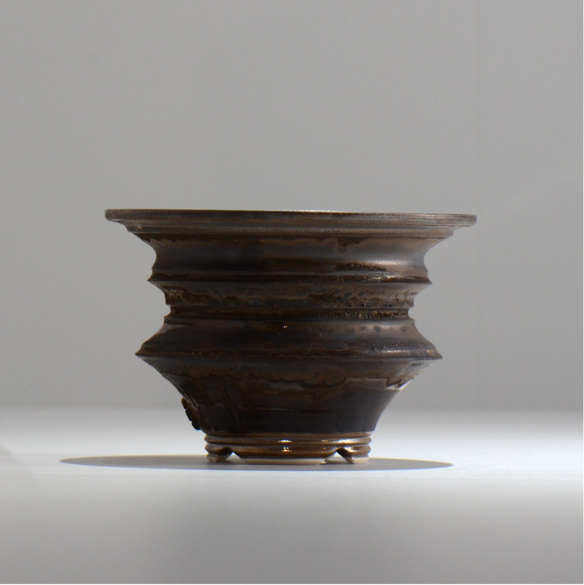 陶房Kibi / マルチエッジS001_08 / M / 約 φ14.5cm / 植木鉢