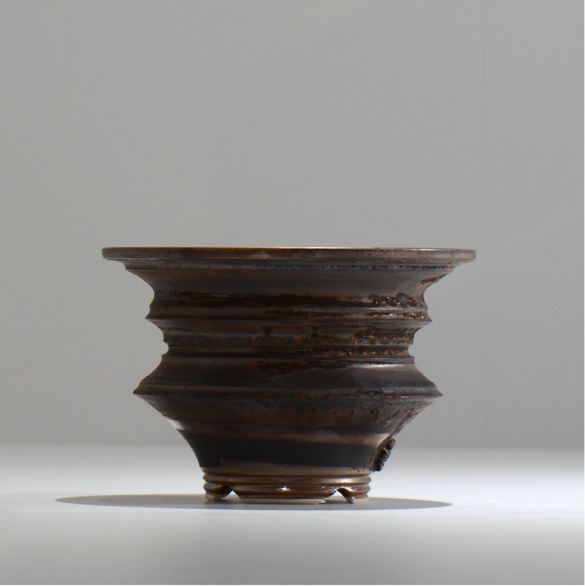 陶房Kibi / マルチエッジS001_08 / M / 約 φ14.5cm / 植木鉢