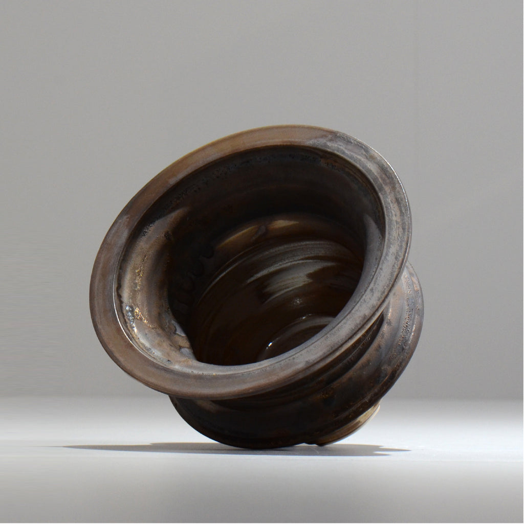 陶房Kibi / マルチエッジS001_08 / M / 約 φ14.5cm / 植木鉢