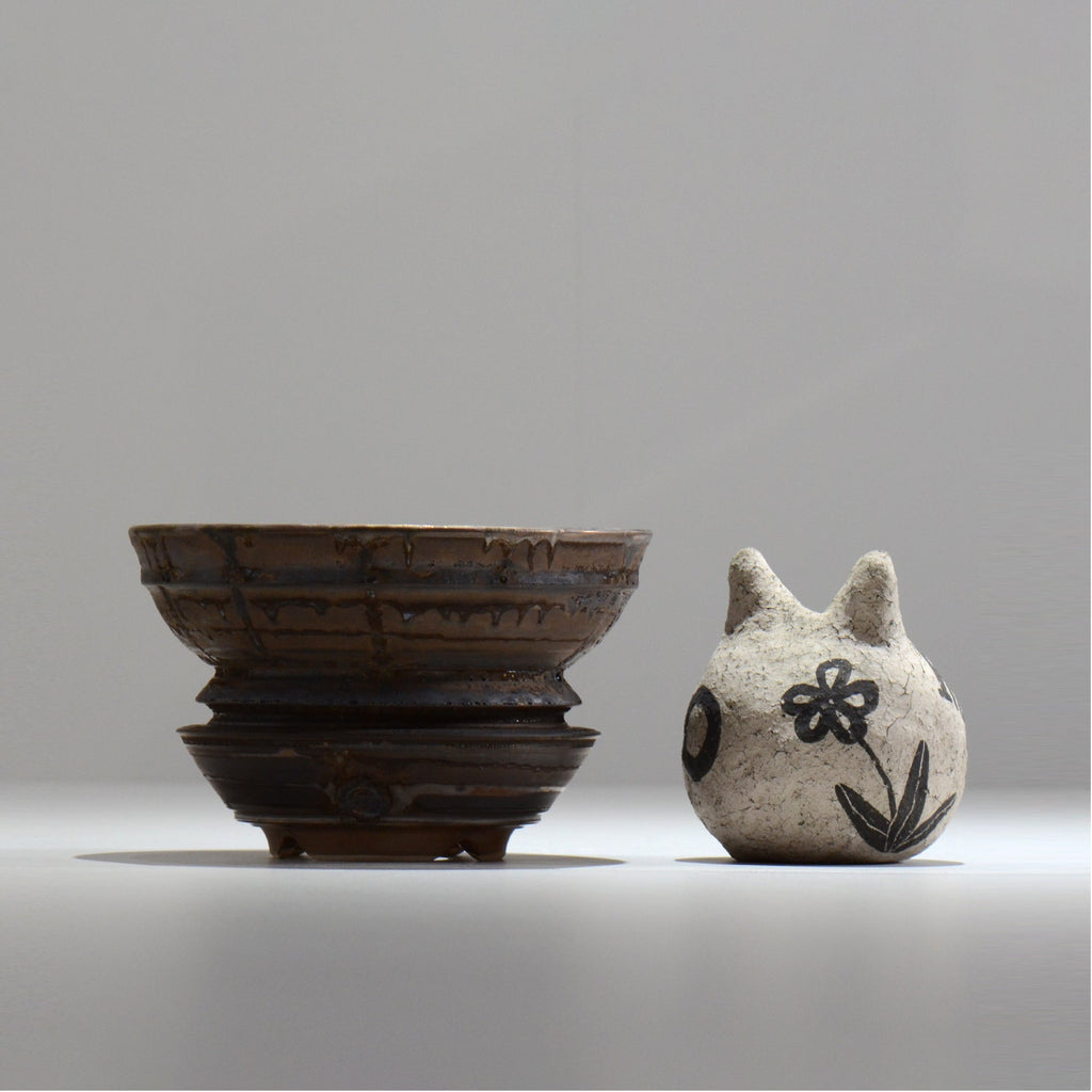 陶房Kibi / マルチエッジS003_11 / M / 約 φ14cm / 植木鉢