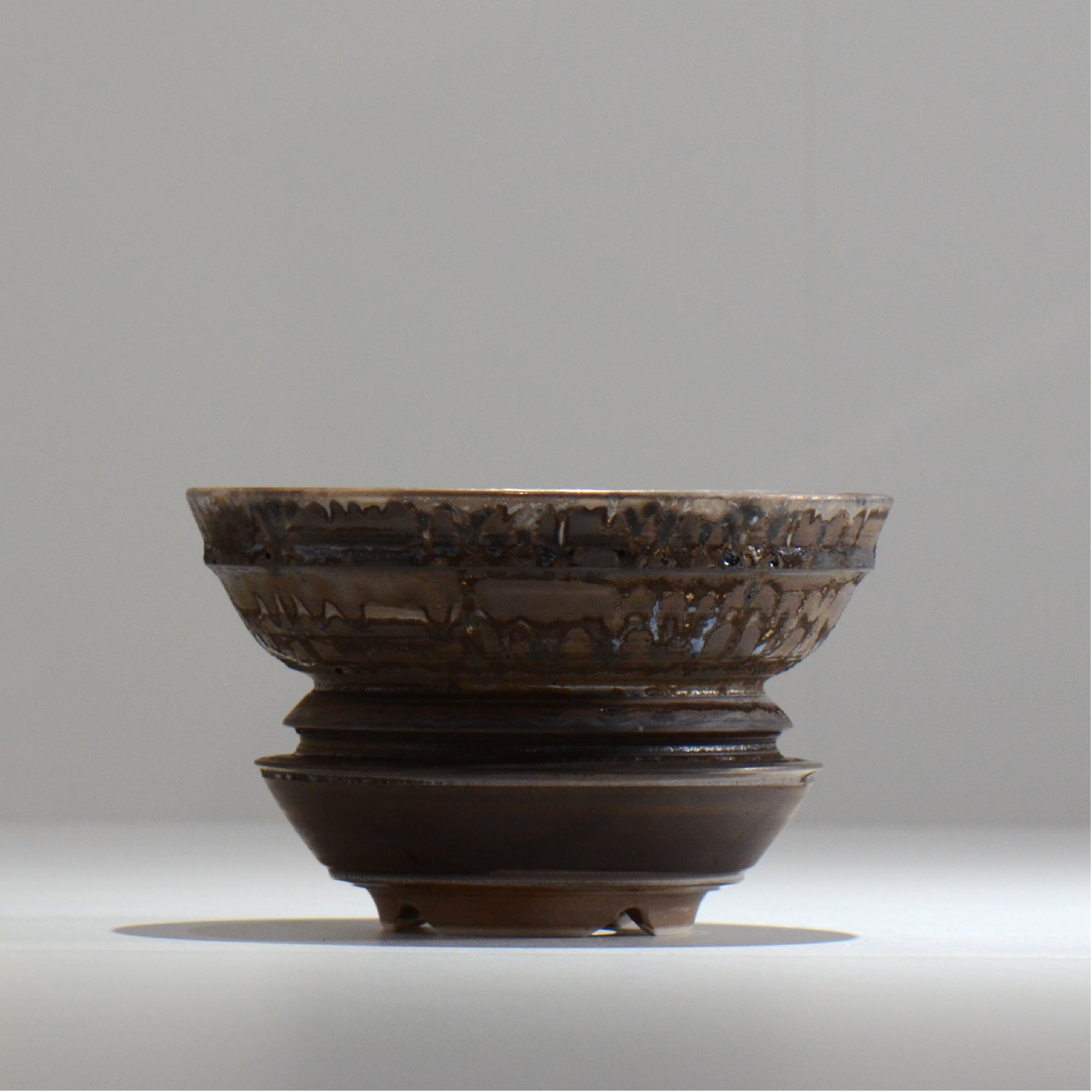 陶房Kibi / マルチエッジS003_14 / M / 約 φ14cm / 植木鉢