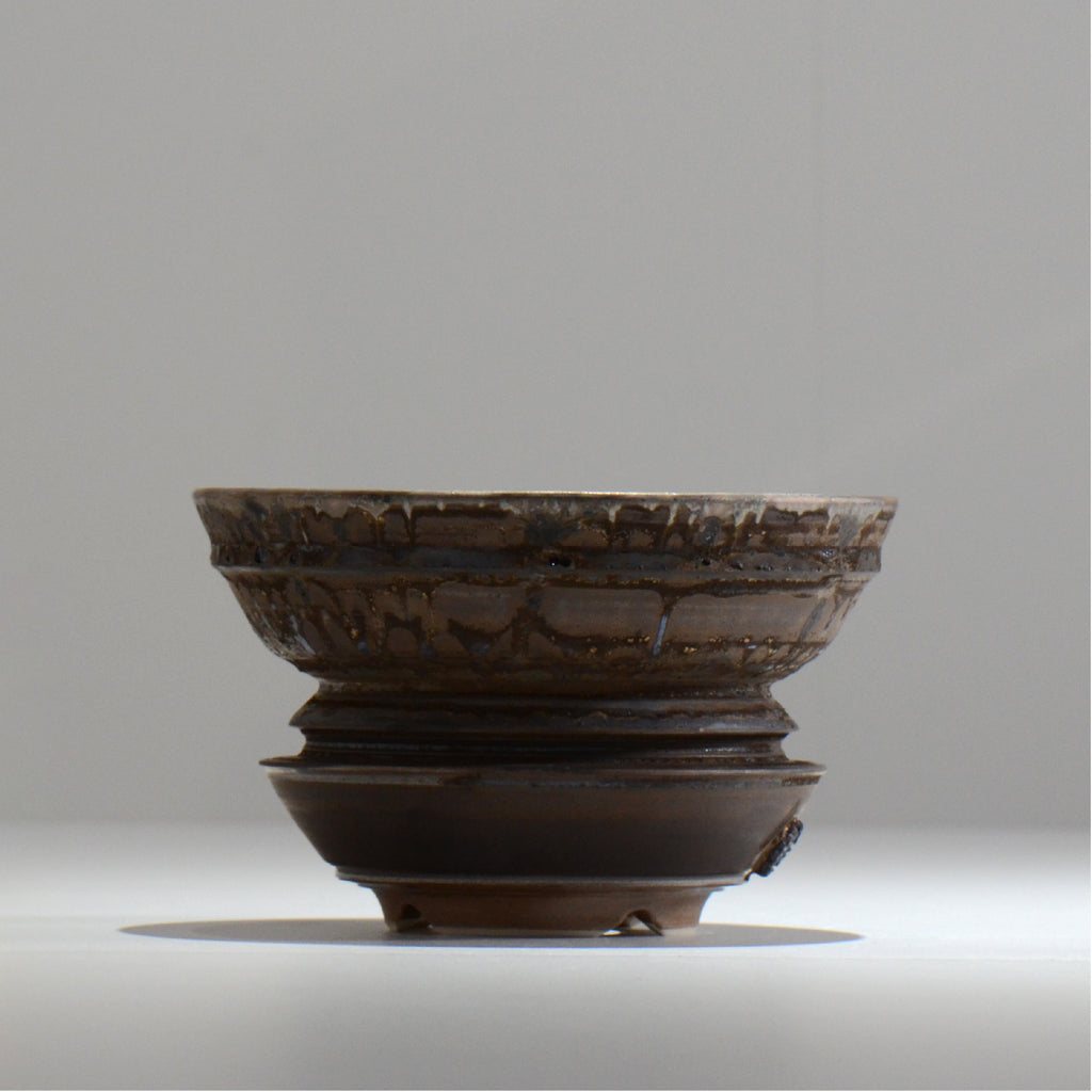 陶房Kibi / マルチエッジS003_14 / M / 約 φ14cm / 植木鉢