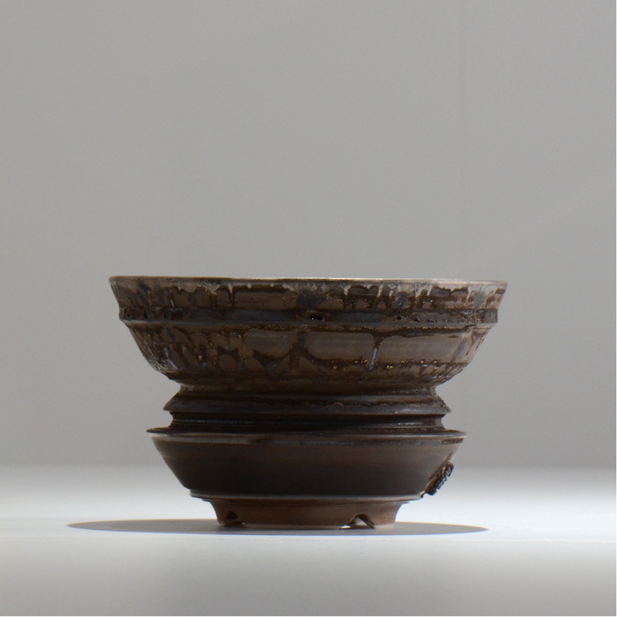 陶房Kibi / マルチエッジS003_14 / M / 約 φ14cm / 植木鉢