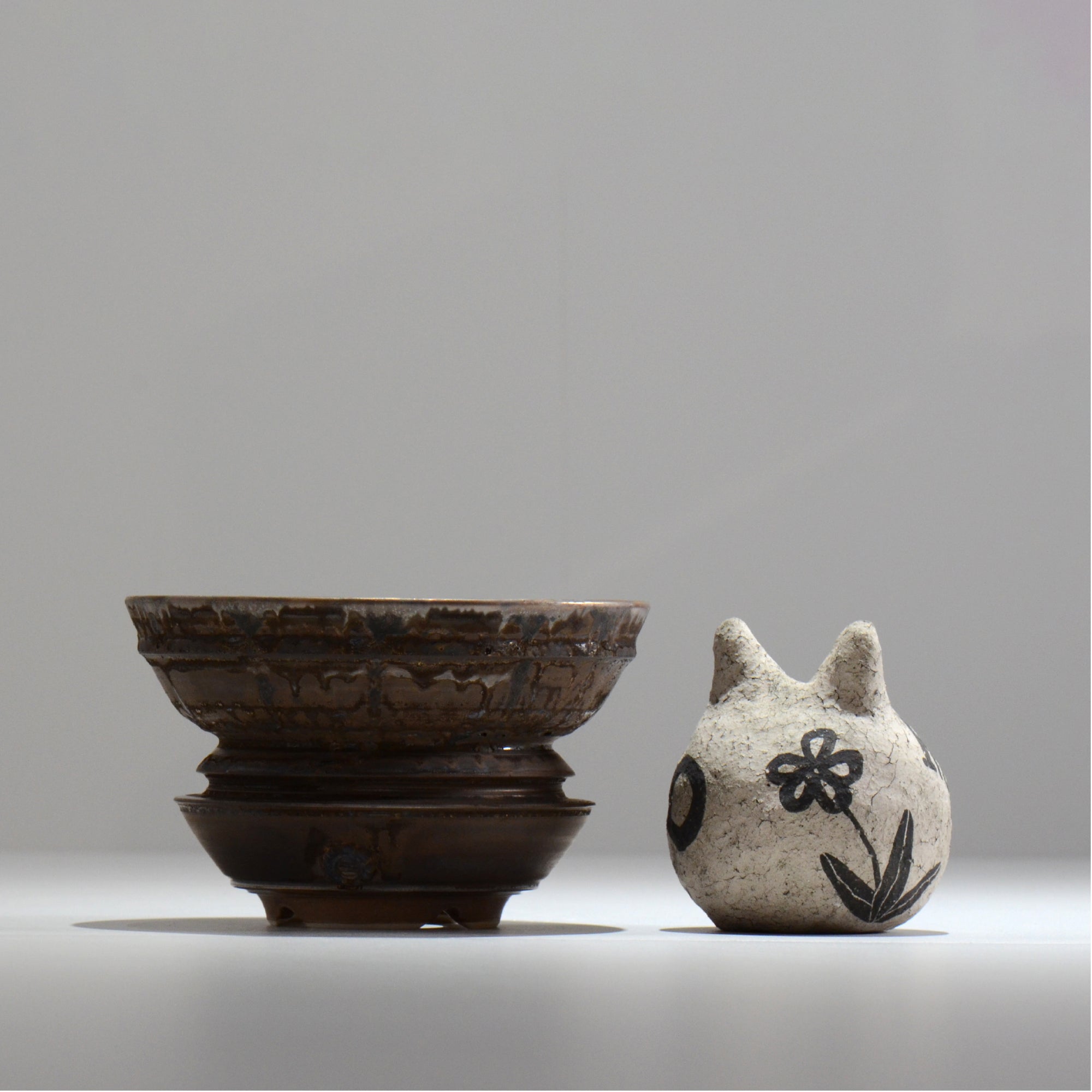 陶房Kibi / マルチエッジS003_14 / M / 約 φ14cm / 植木鉢