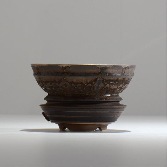 陶房Kibi / マルチエッジS003_16 / M / 約 φ14cm / 植木鉢