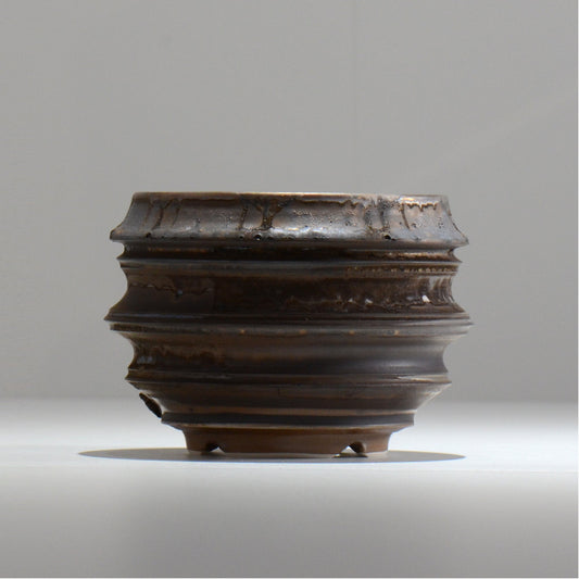 陶房Kibi / マルチエッジS004_17 / M / 約 φ11.8cm / 植木鉢