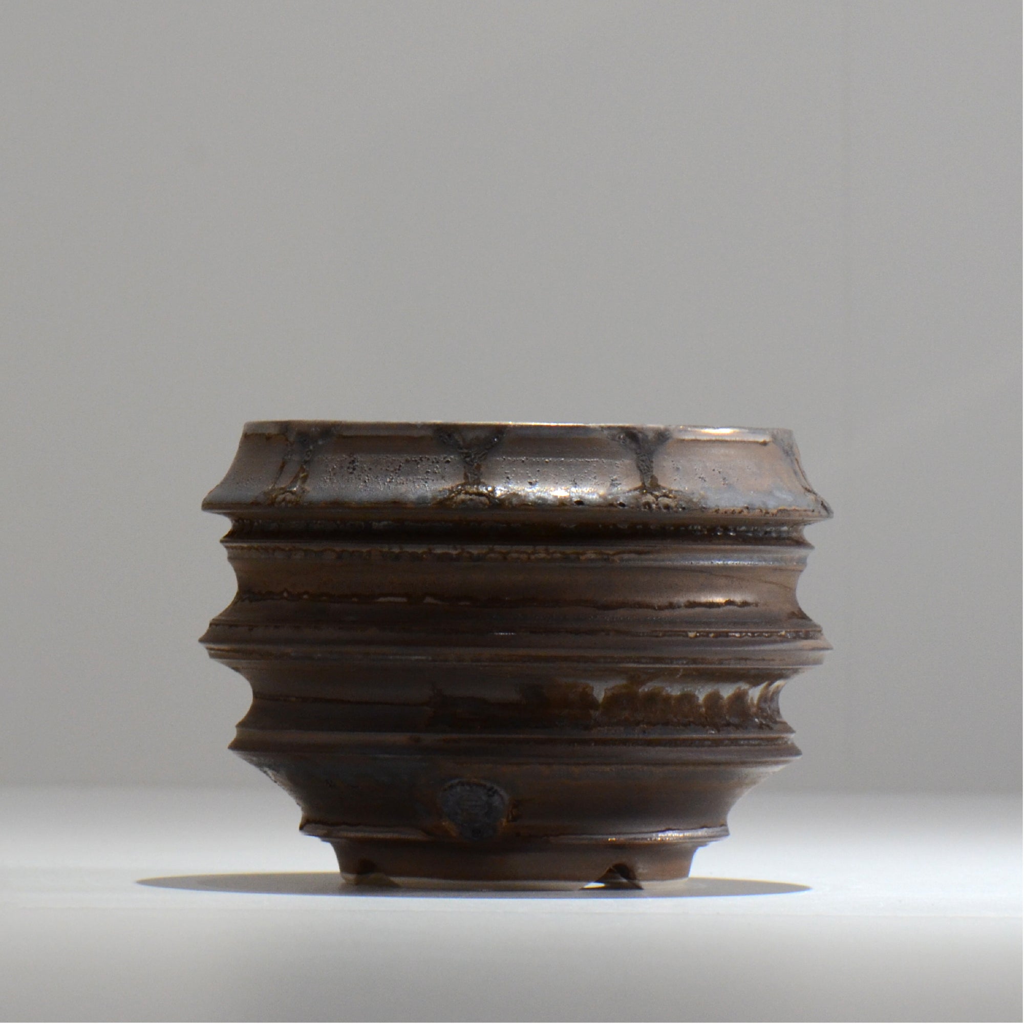 陶房Kibi / マルチエッジS004_20 / M / 約 φ13.8cm / 植木鉢