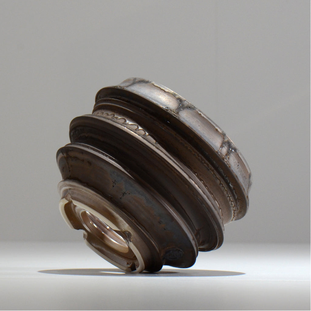 陶房Kibi / マルチエッジS004_20 / M / 約 φ13.8cm / 植木鉢