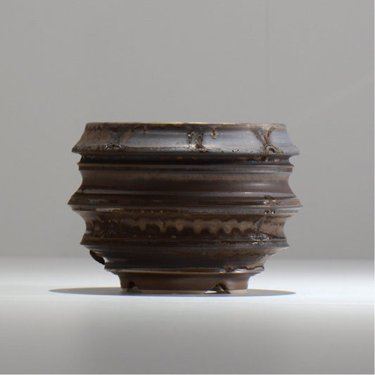 陶房Kibi / マルチエッジS004_21 / M / 約 φ11.7cm / 植木鉢