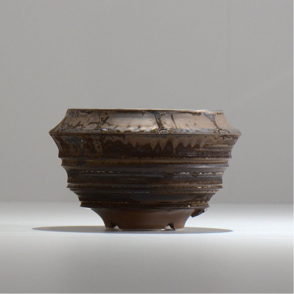 陶房Kibi / マルチエッジS006_25 / M / 約 φ11.6cm / 植木鉢