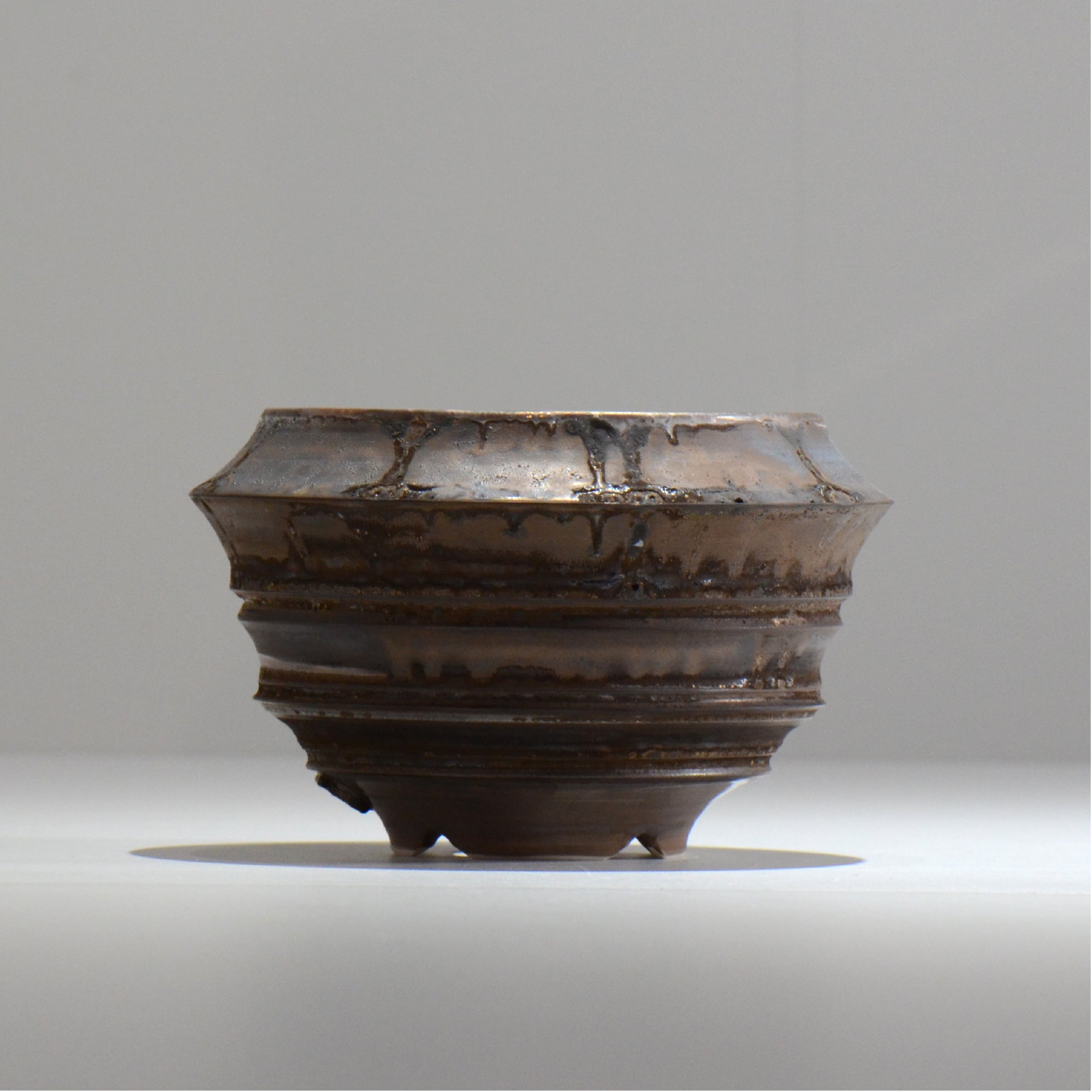 陶房Kibi / マルチエッジS006_26 / M / 約 φ11.5cm / 植木鉢