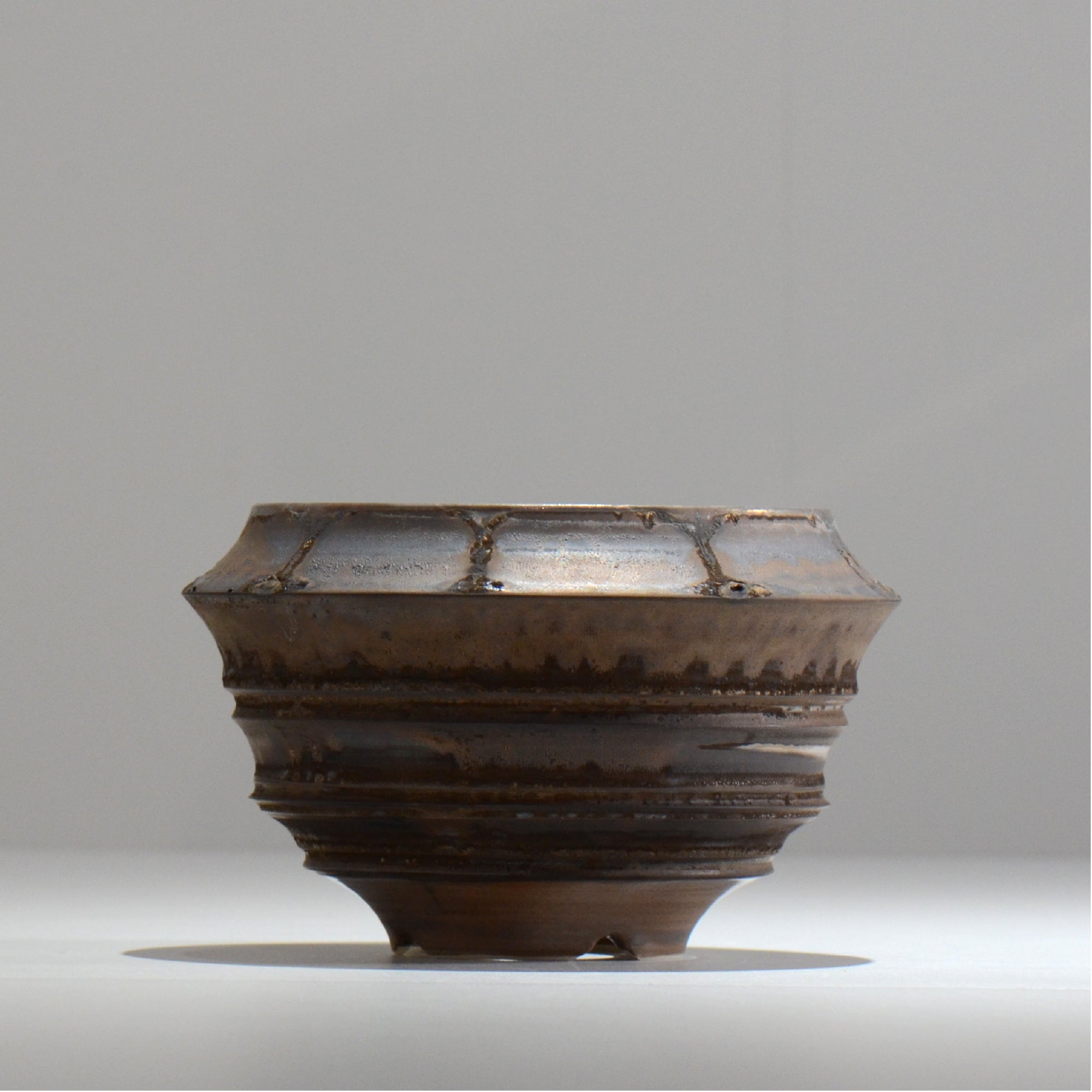 陶房Kibi / マルチエッジS006_26 / M / 約 φ14.5cm / 植木鉢