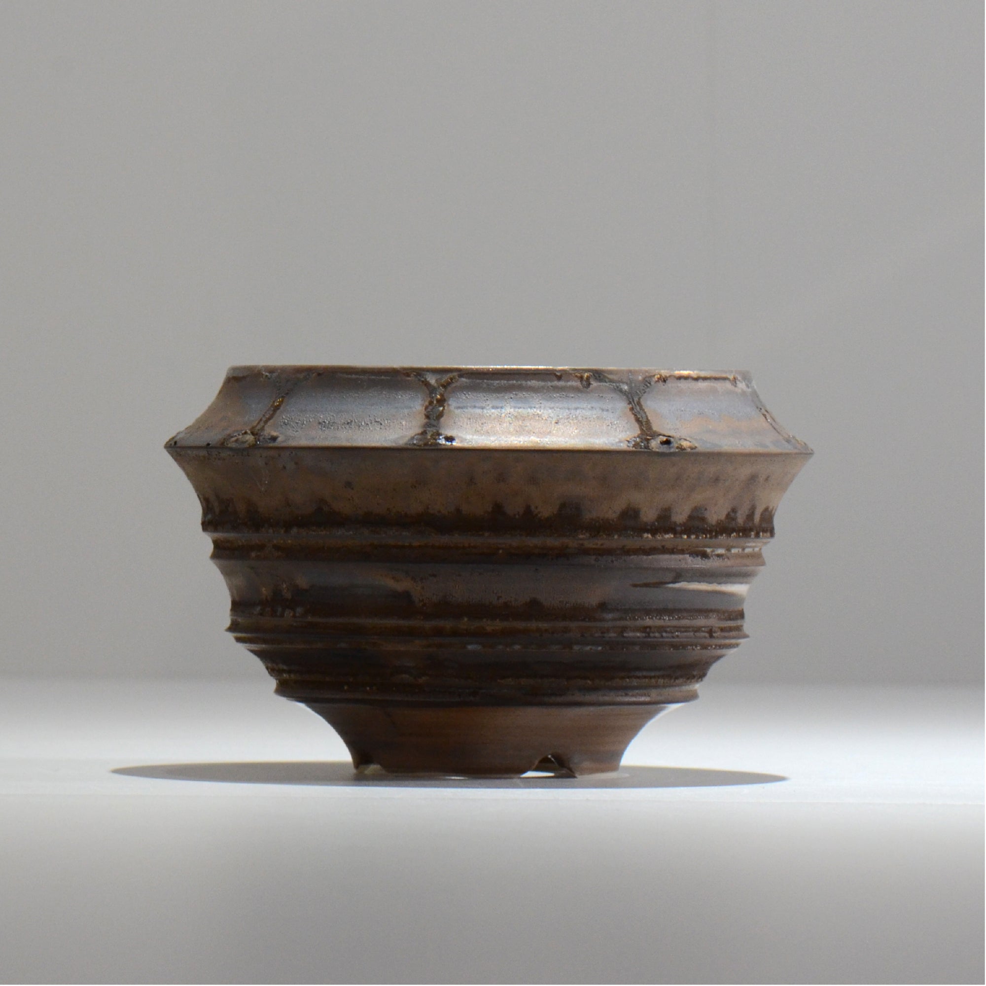 陶房Kibi / マルチエッジS006_26 / M / 約 φ11.5cm / 植木鉢