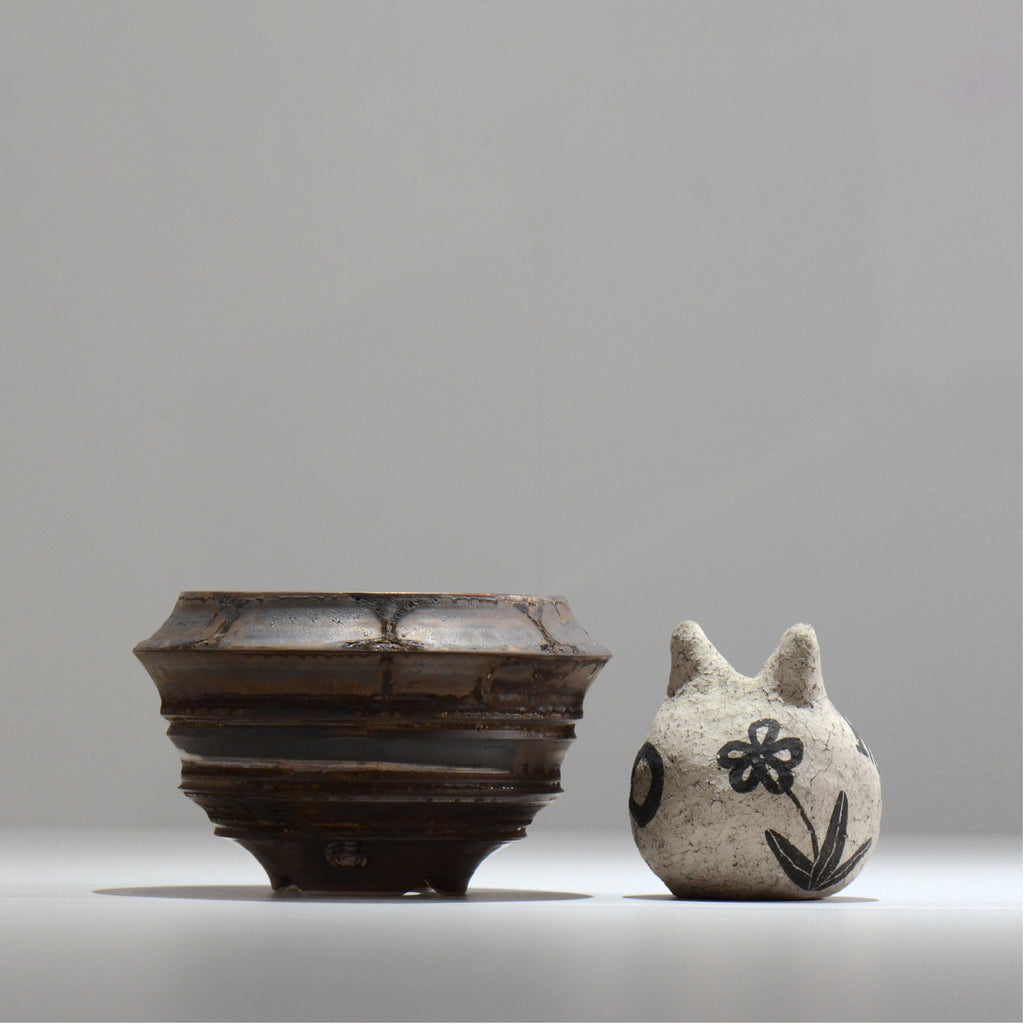 陶房Kibi / マルチエッジS006_26 / M / 約 φ14.5cm / 植木鉢