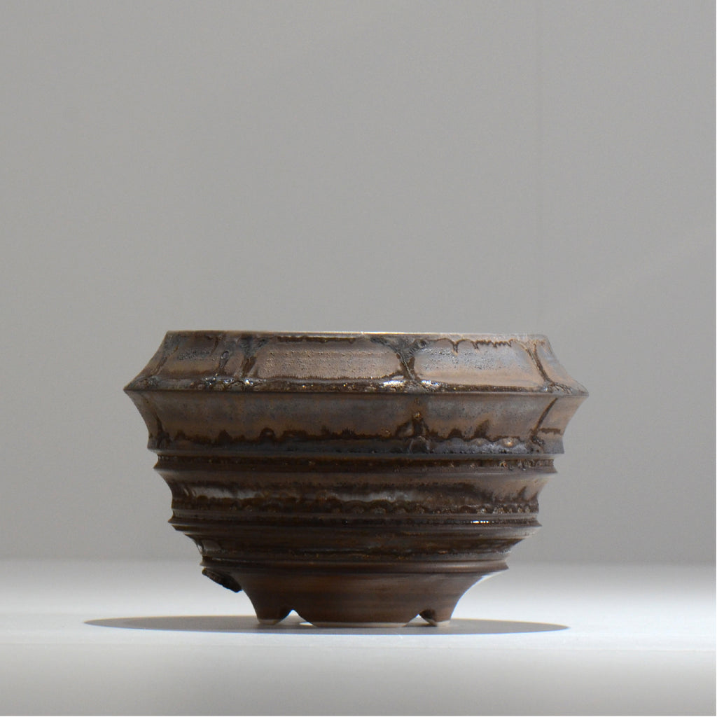 陶房Kibi / マルチエッジS006_27 / M / 約 φ14.6cm / 植木鉢