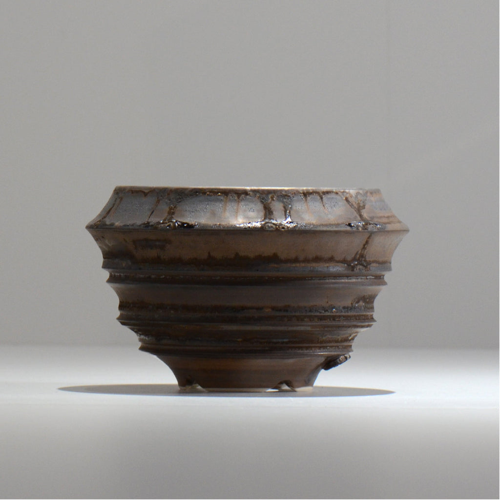 陶房Kibi / マルチエッジS006_27 / M / 約 φ11.7cm / 植木鉢