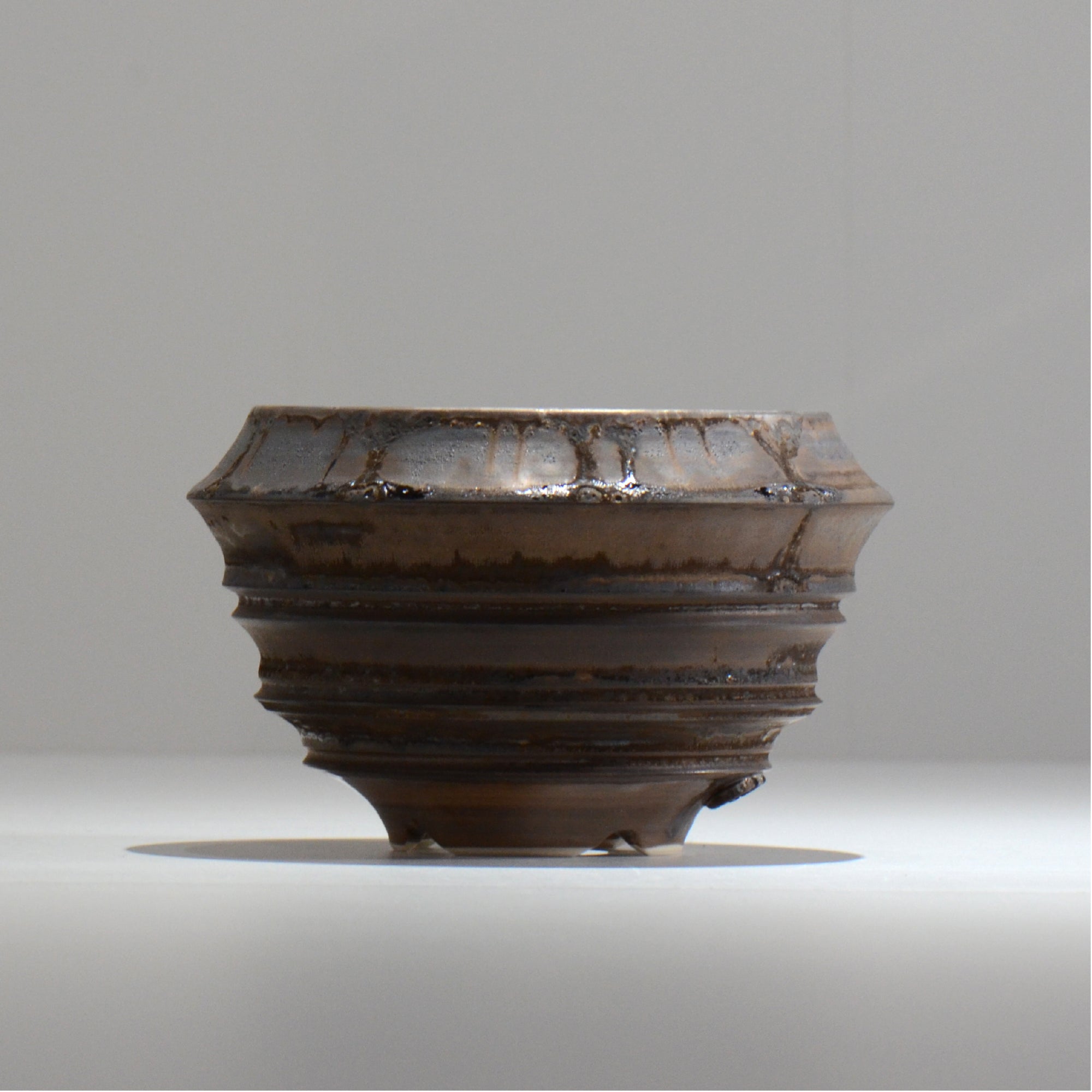 陶房Kibi / マルチエッジS006_27 / M / 約 φ11.7cm / 植木鉢