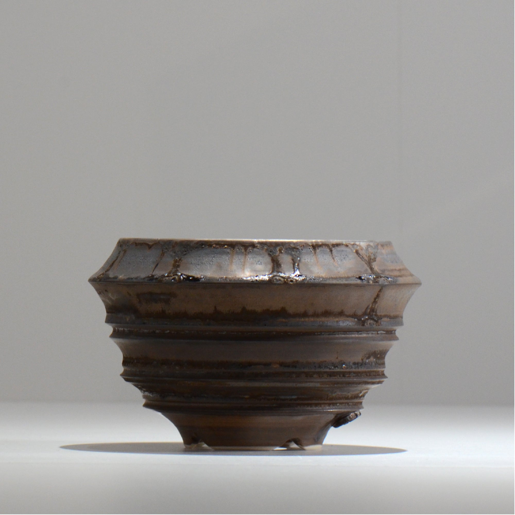 陶房Kibi / マルチエッジS006_27 / M / 約 φ14.6cm / 植木鉢