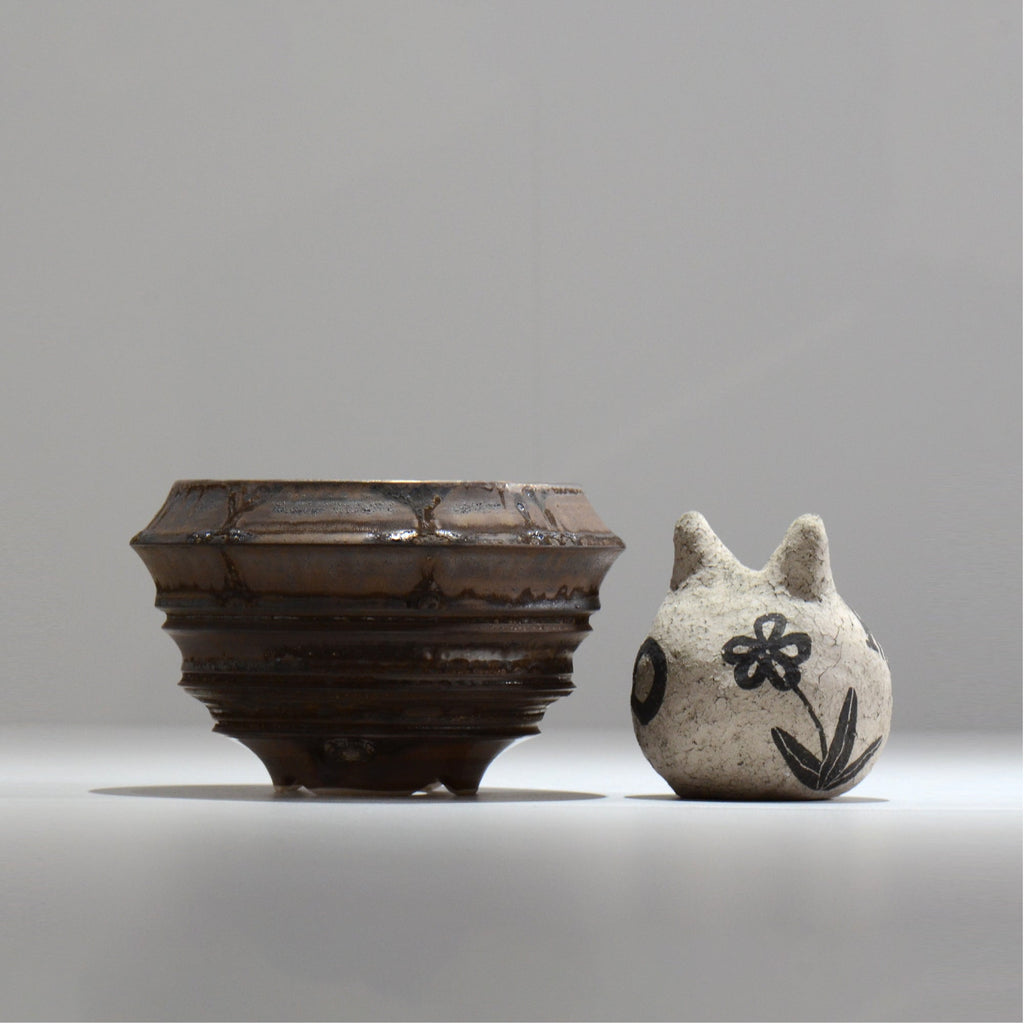 陶房Kibi / マルチエッジS006_27 / M / 約 φ11.7cm / 植木鉢