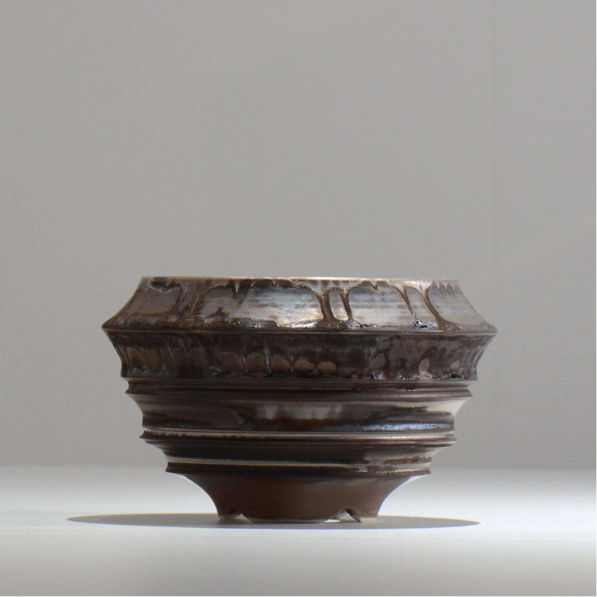 陶房Kibi / マルチエッジS006_29 / M / 約 φ14.7cm / 植木鉢