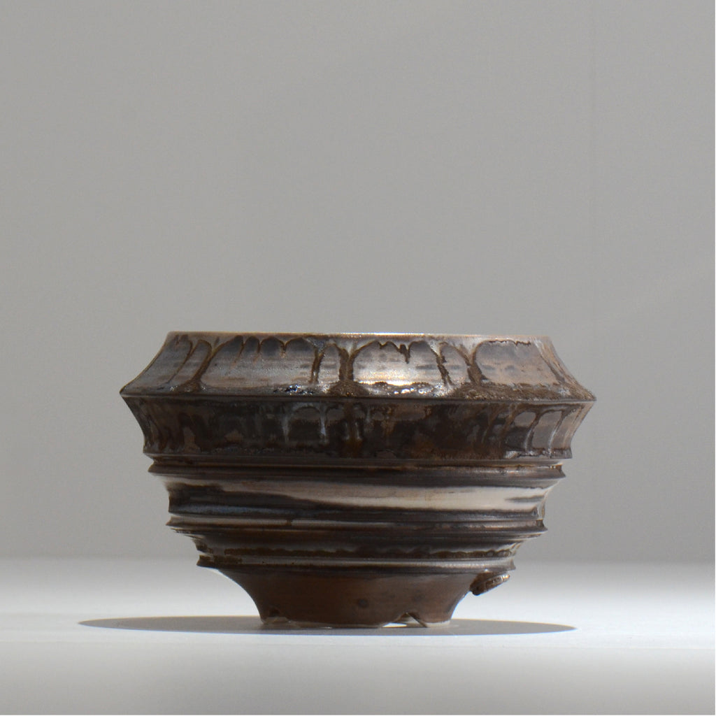 陶房Kibi / マルチエッジS006_29 / M / 約 φ14.7cm / 植木鉢