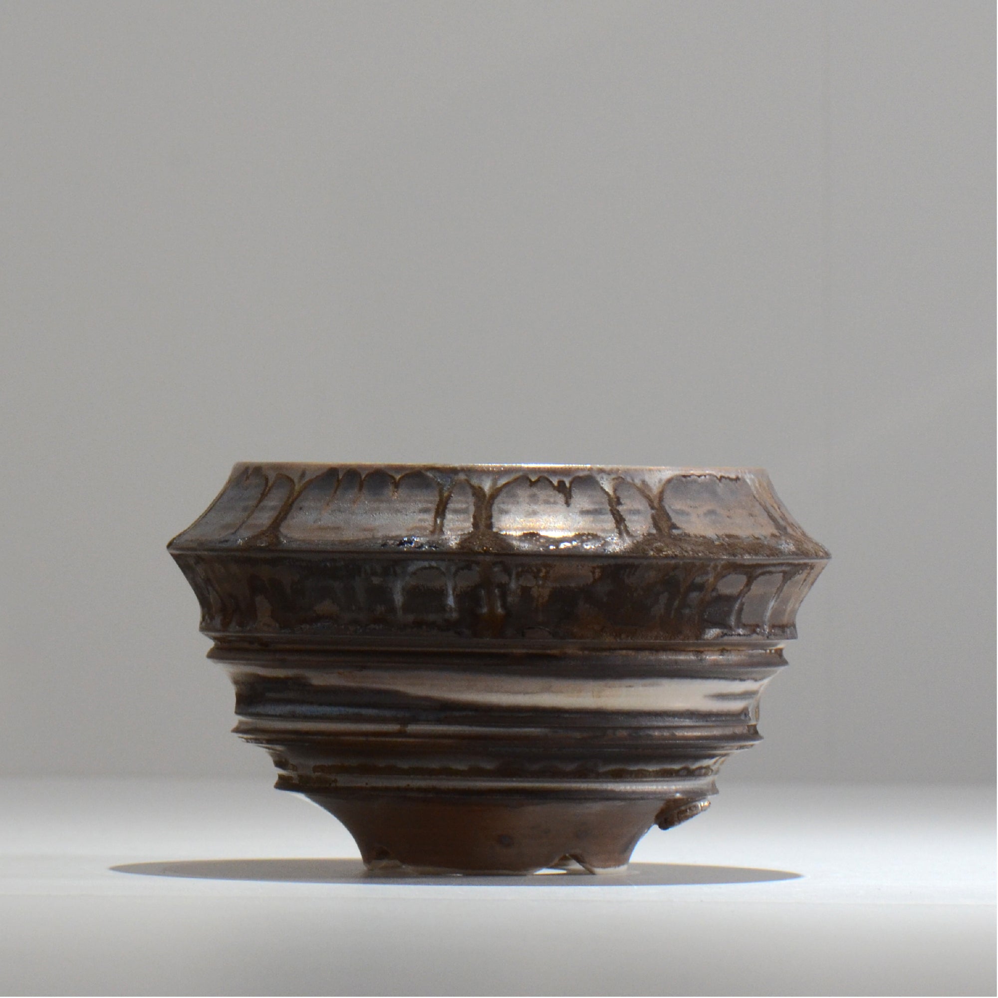 陶房Kibi / マルチエッジS006_29 / M / 約 φ14.7cm / 植木鉢