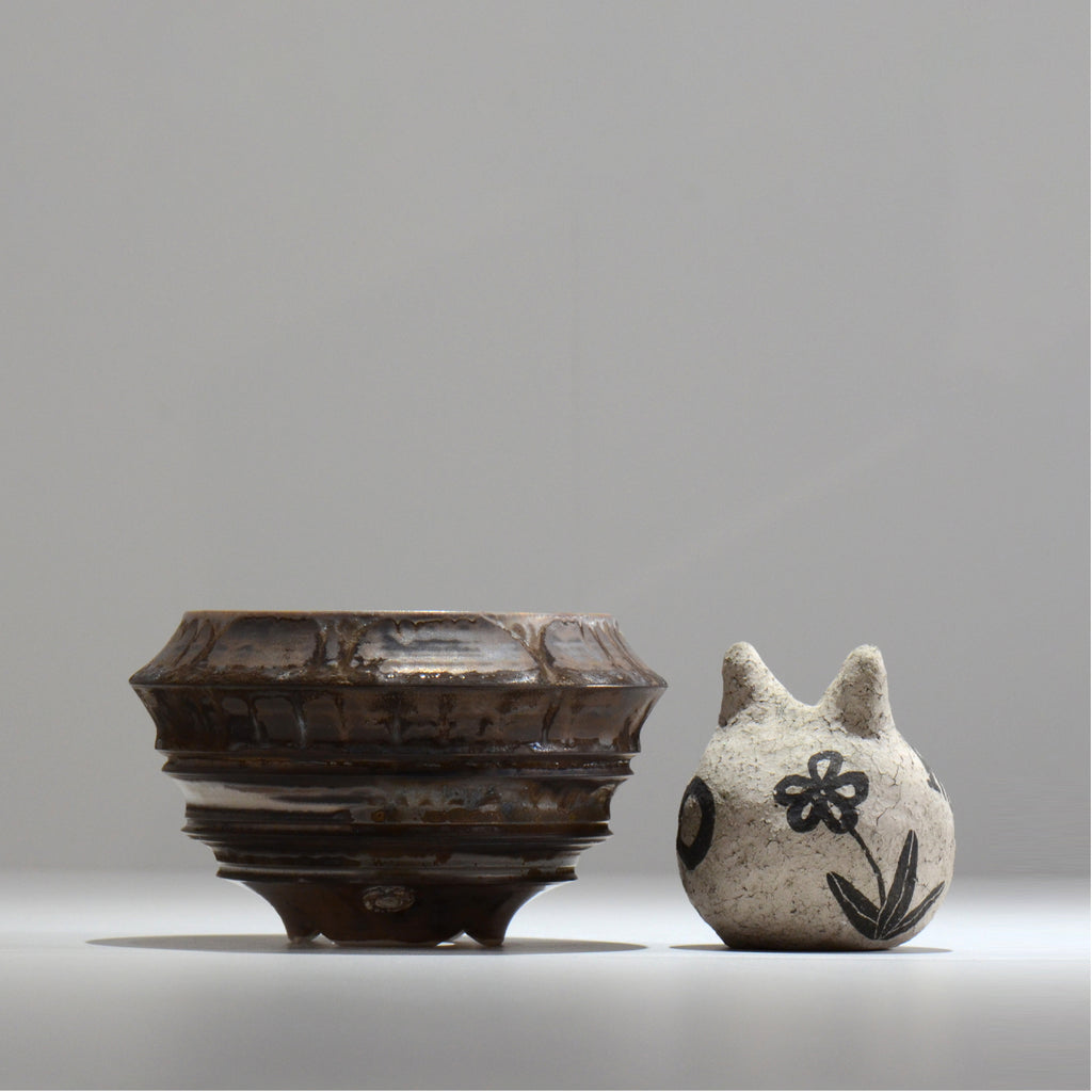 陶房Kibi / マルチエッジS006_29 / M / 約 φ14.7cm / 植木鉢