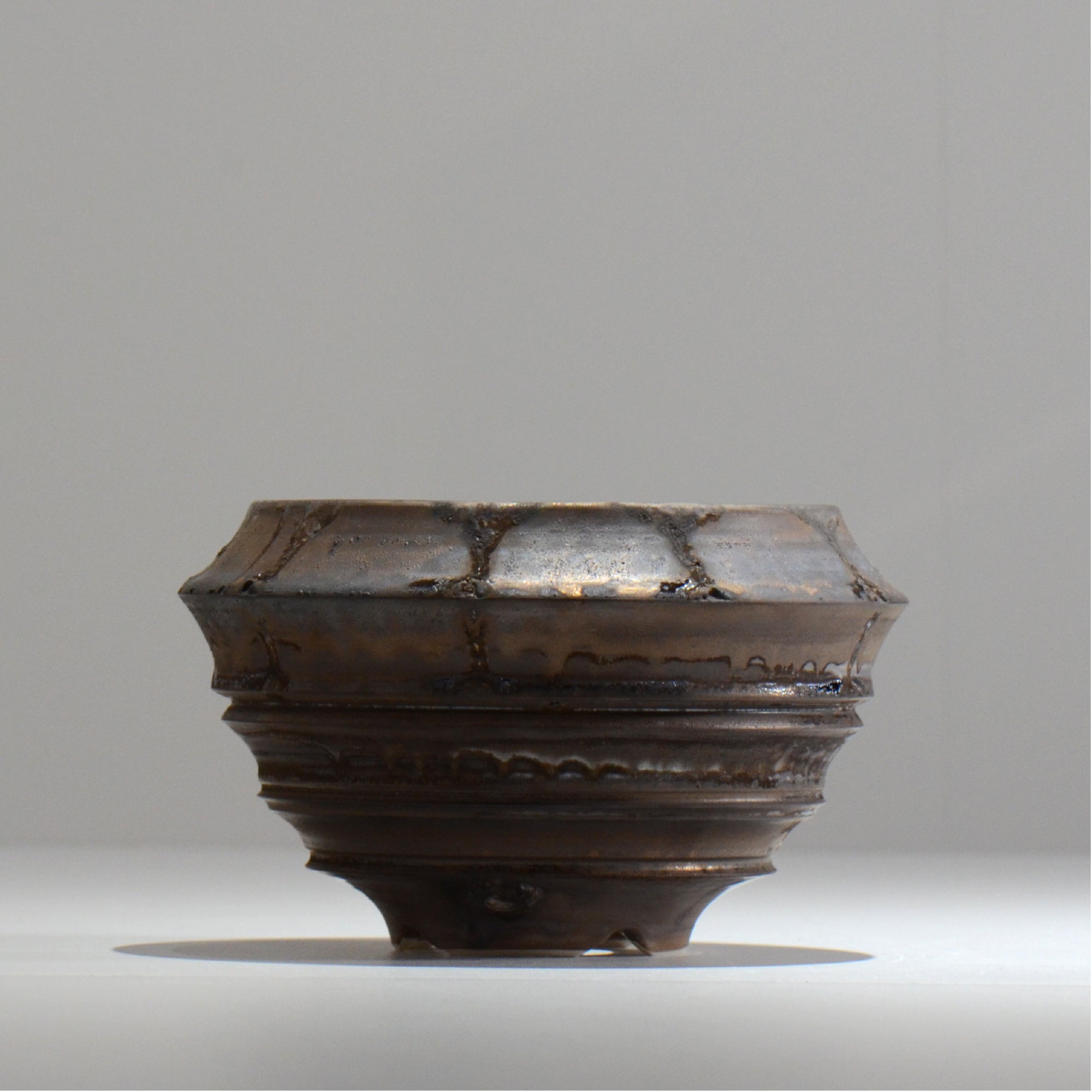 陶房Kibi / マルチエッジS006_30 / M / 約 φ14.7cm / 植木鉢