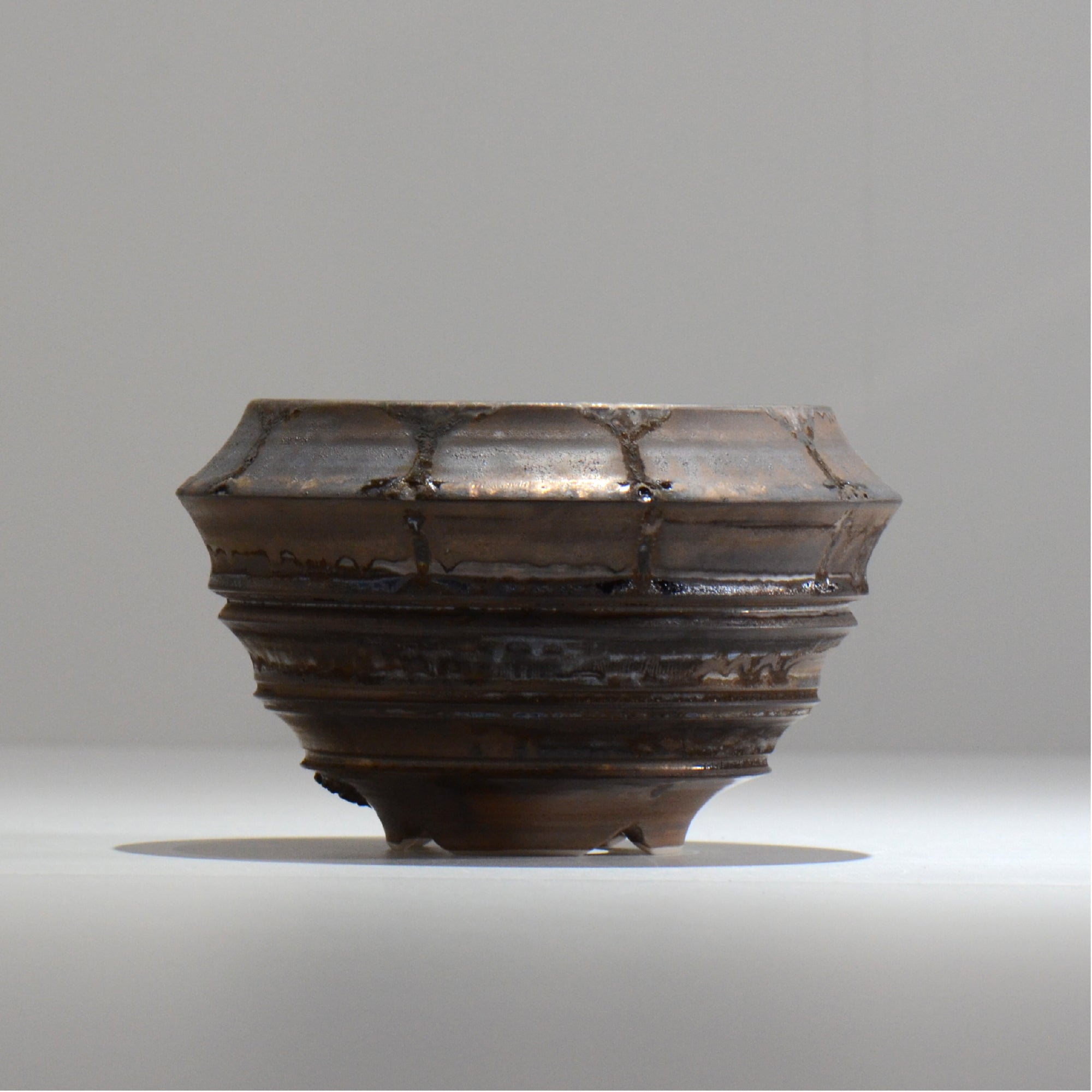 陶房Kibi / マルチエッジS006_30 / M / 約 φ11.7cm / 植木鉢