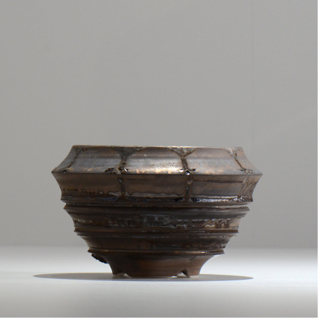 陶房Kibi / マルチエッジS006_30 / M / 約 φ14.7cm / 植木鉢