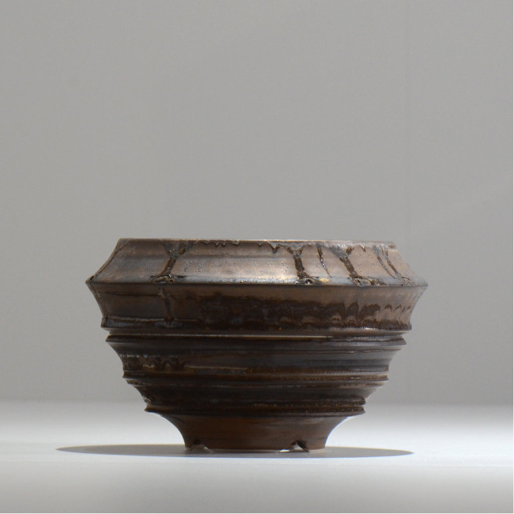 陶房Kibi / マルチエッジS006_30 / M / 約 φ14.7cm / 植木鉢