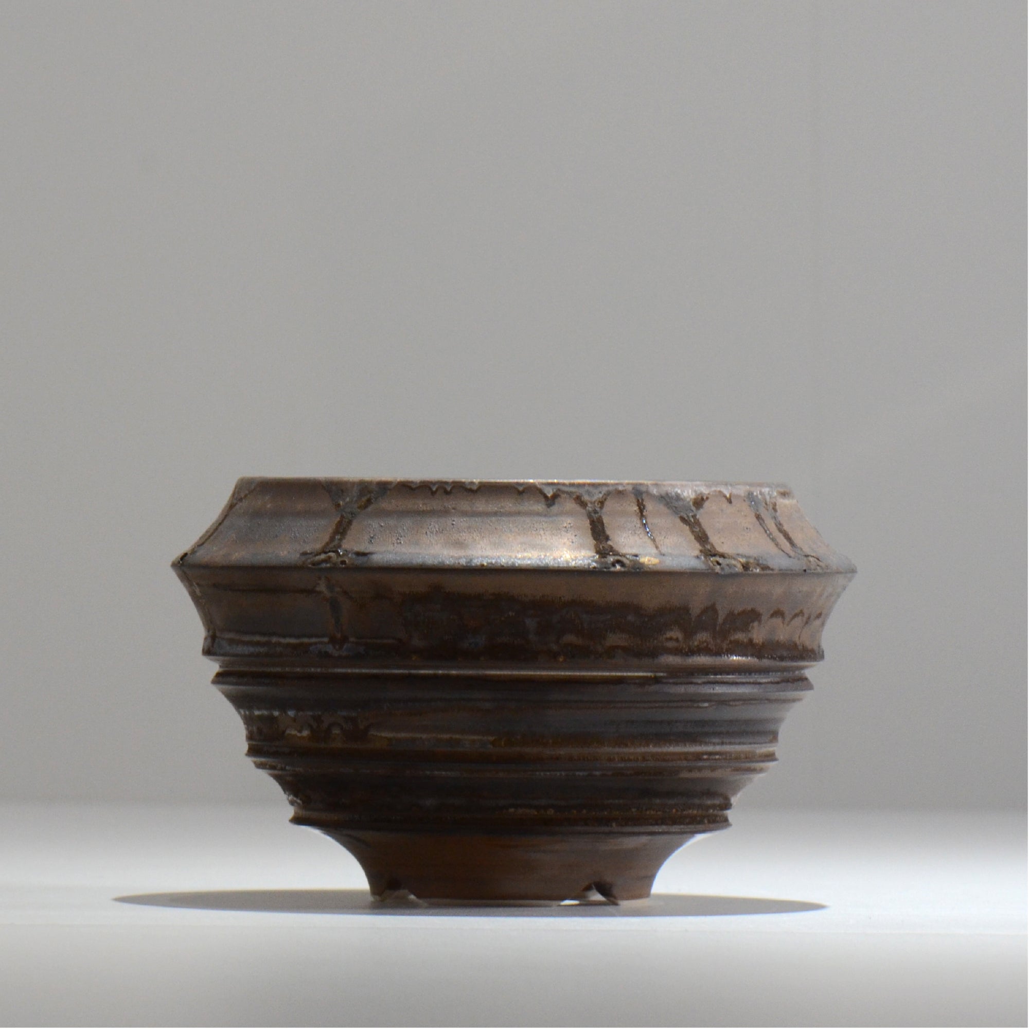 陶房Kibi / マルチエッジS006_30 / M / 約 φ14.7cm / 植木鉢