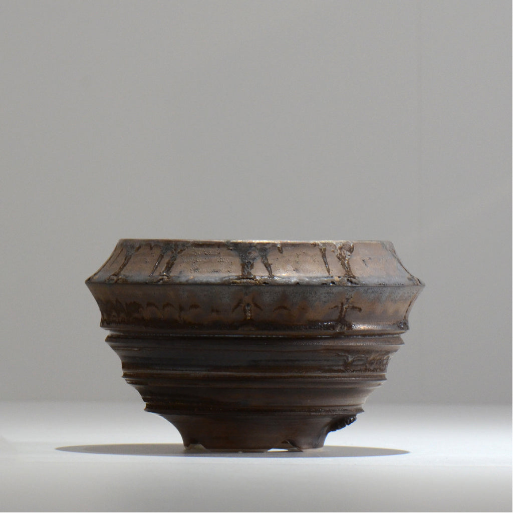 陶房Kibi / マルチエッジS006_30 / M / 約 φ14.7cm / 植木鉢