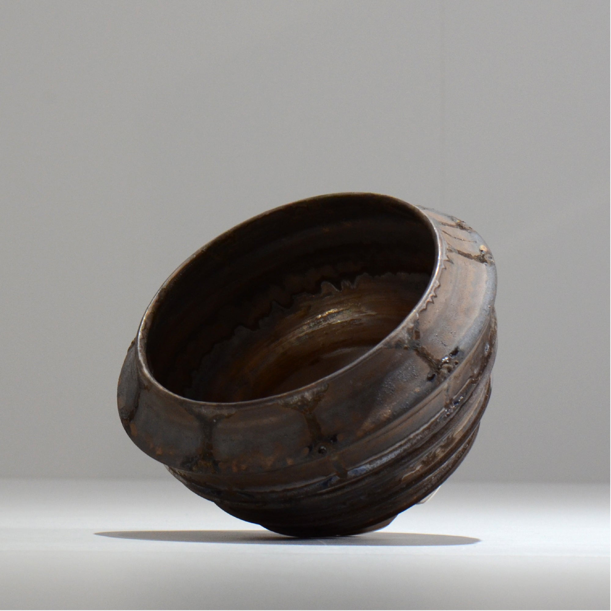 陶房Kibi / マルチエッジS006_30 / M / 約 φ14.7cm / 植木鉢