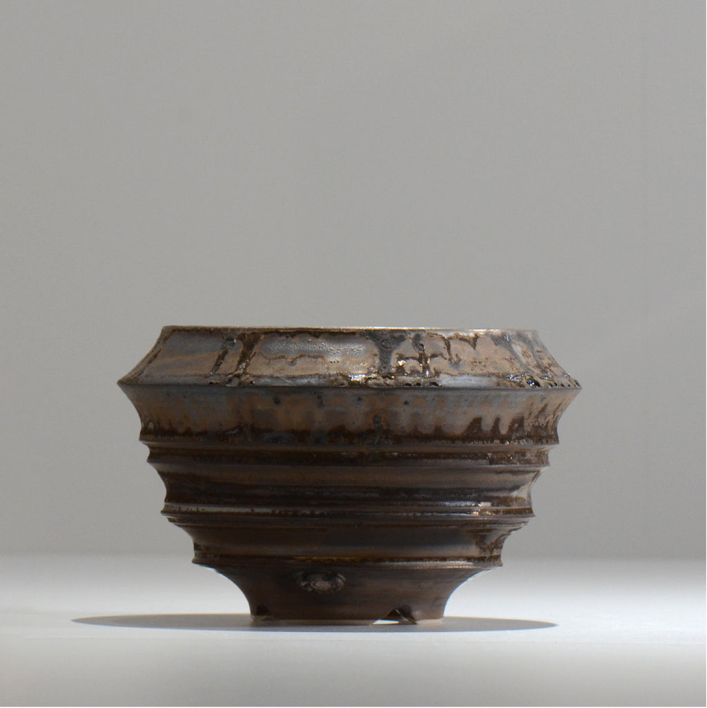 陶房Kibi / マルチエッジS006_31 / M / 約 φ14.5cm / 植木鉢
