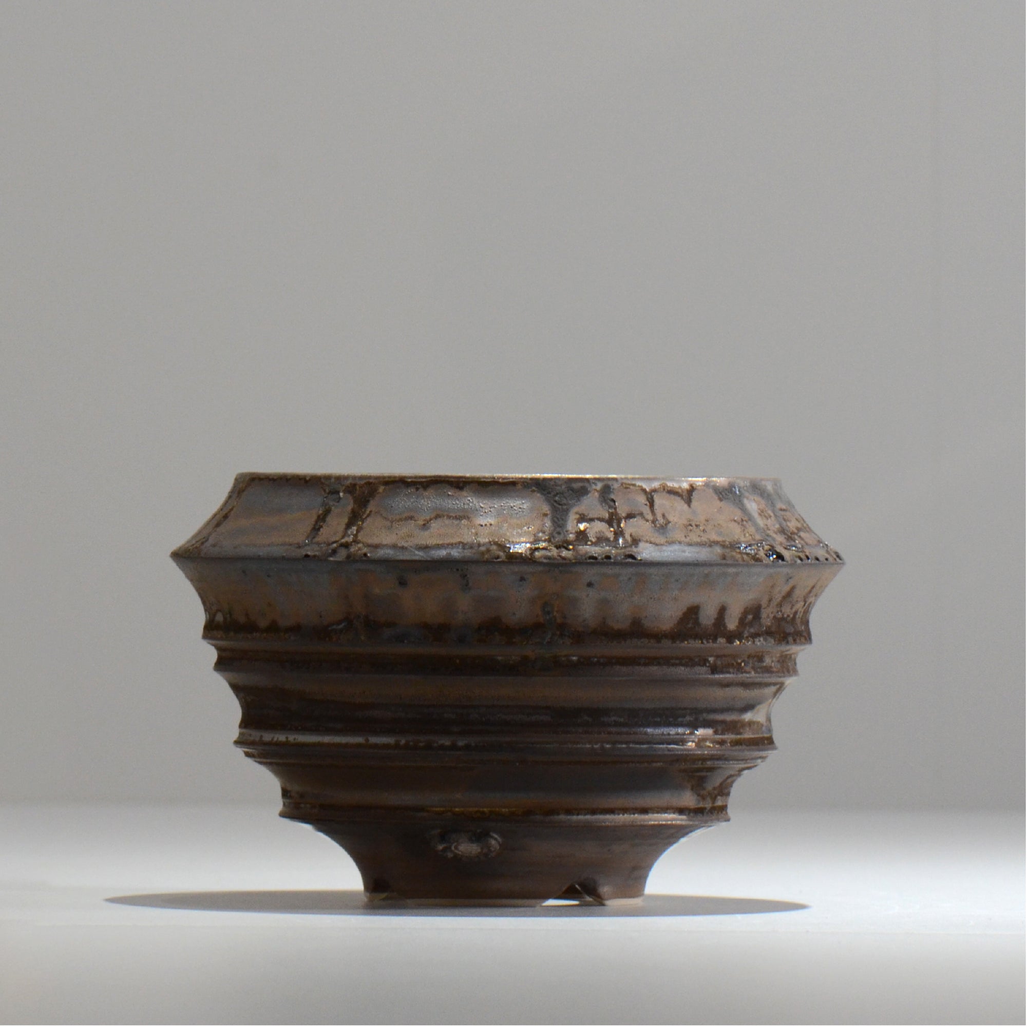 陶房Kibi / マルチエッジS006_31 / M / 約 φ14.5cm / 植木鉢